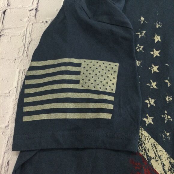 Grunt Style T-Shirt Men's Size XL Color Navy Blue This We’ll Defend Graphic Tee - Picture 9 of 10